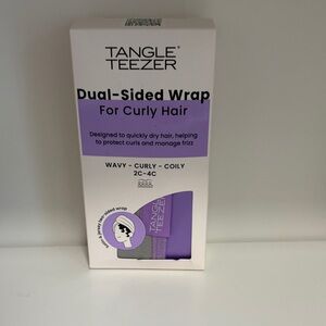 Tangle Teezer Dual-Sided Wrap for Curly Hair - Purple